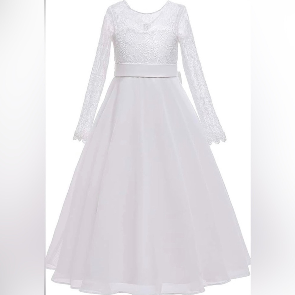 Elegant flower girl dress new without tags